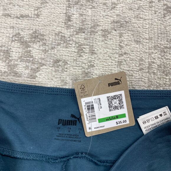 NEW Puma ESS Pants Wide Leg Straight Sweatpants Women's Size Large $35 - Picture 4 of 6